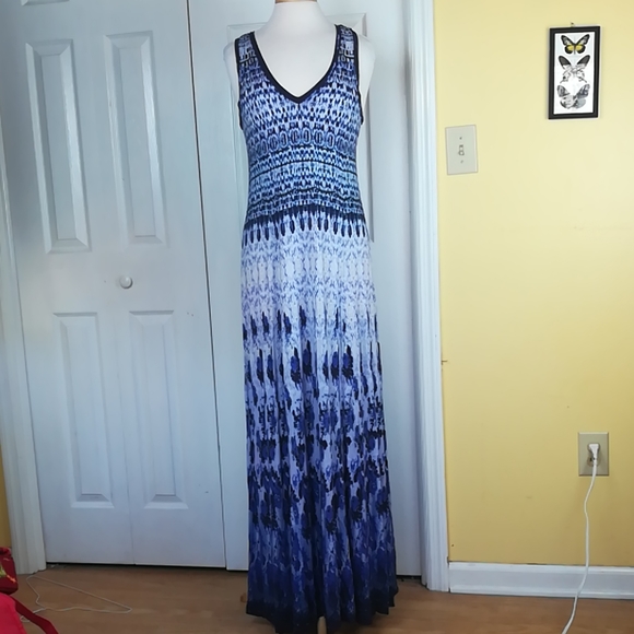 Soft Surroundings Dresses & Skirts - Soft Surroundings blue boho maxi dress